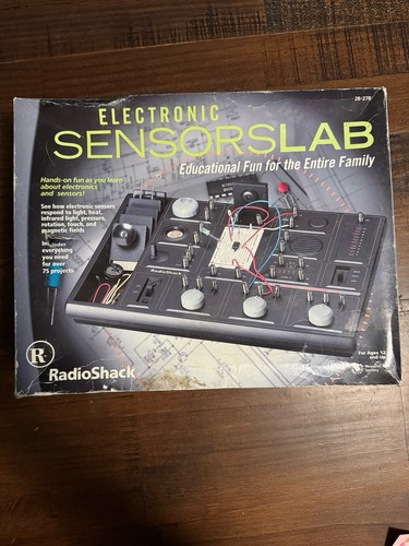 Radio shack electronic sensors - radio,